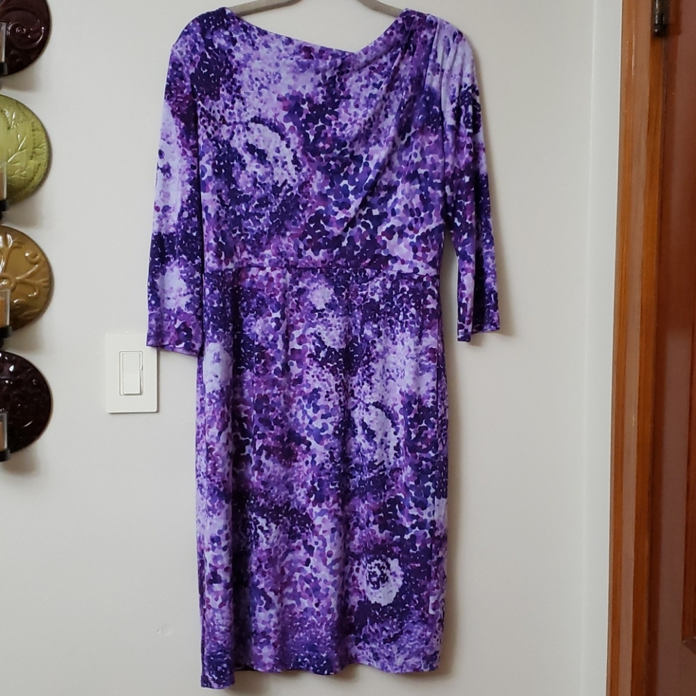 Colwater creek durple dress